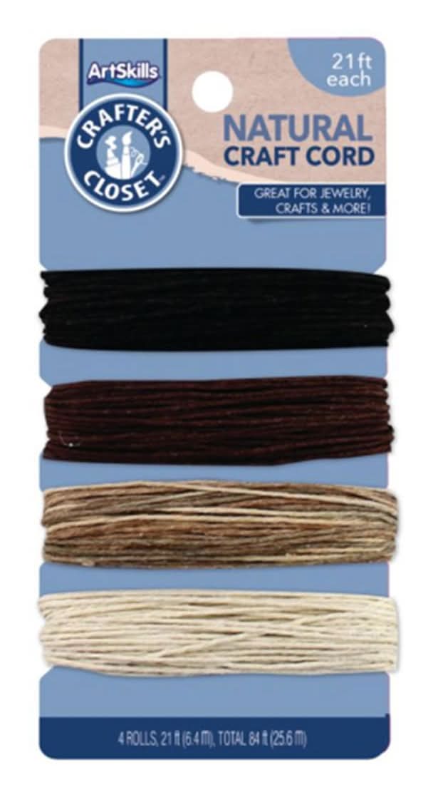 Artskills Crafter'S Closet Natural Craft Cord