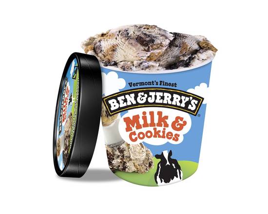 Ben & Jerry's Milk & Cookies