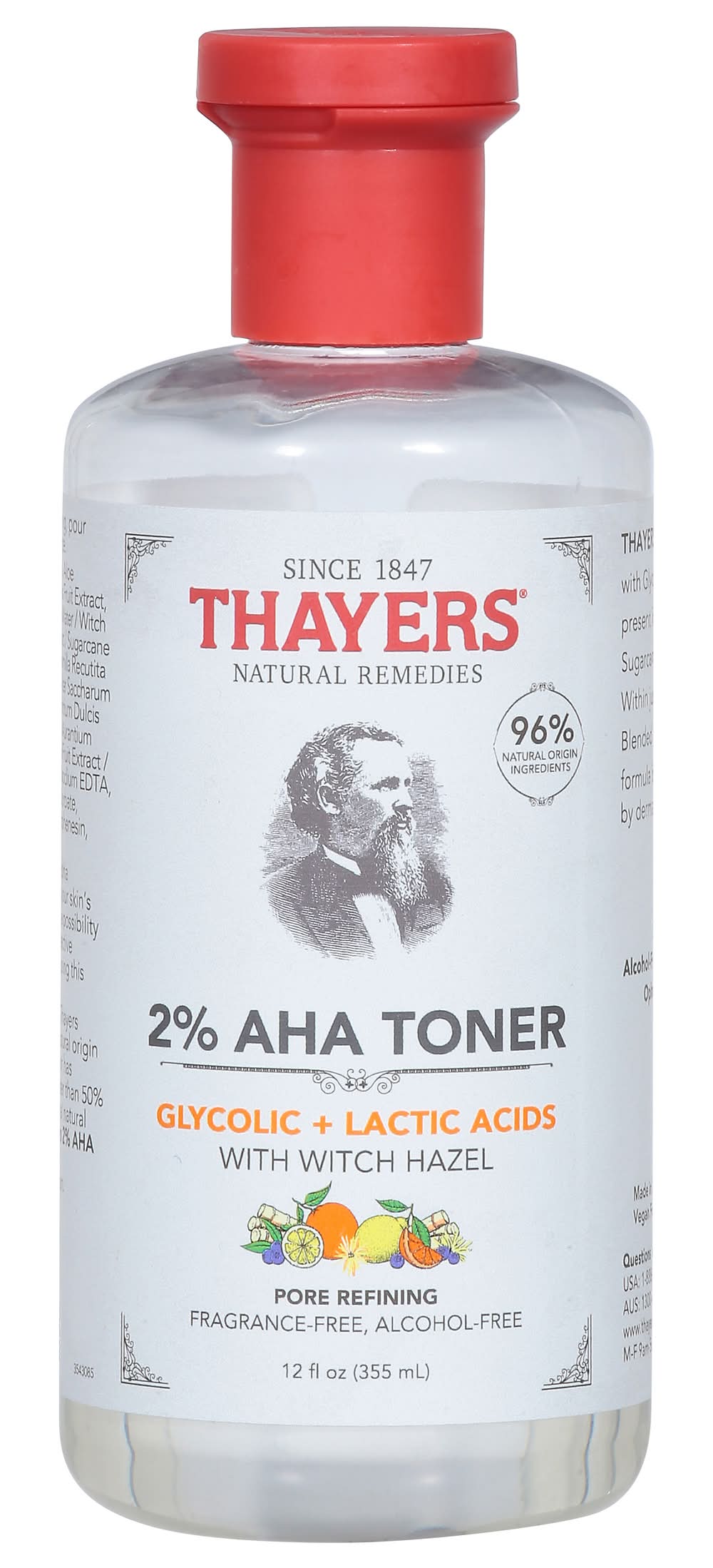 Thayers Aha Toner (12 fl oz)