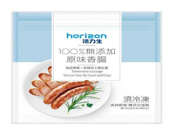 活力生無添加 原味香腸(冷凍) | 300g#4710057220134
