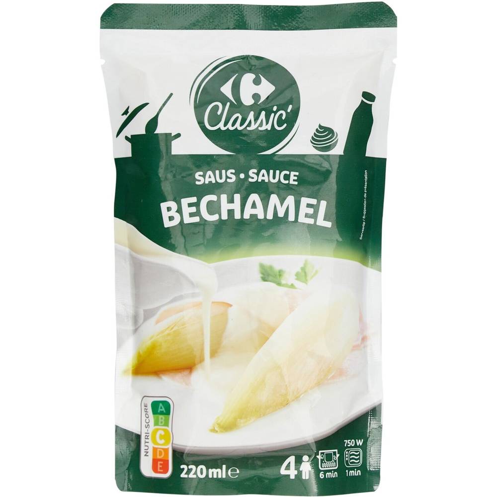 Carrefour Classic' - Sauce béchamel (220ml)