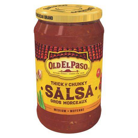 Old El Paso Thick N' Chunky Salsa Medium (650 g)