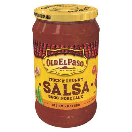 Old El Paso Thick N' Chunky Salsa Medium (650 ml)