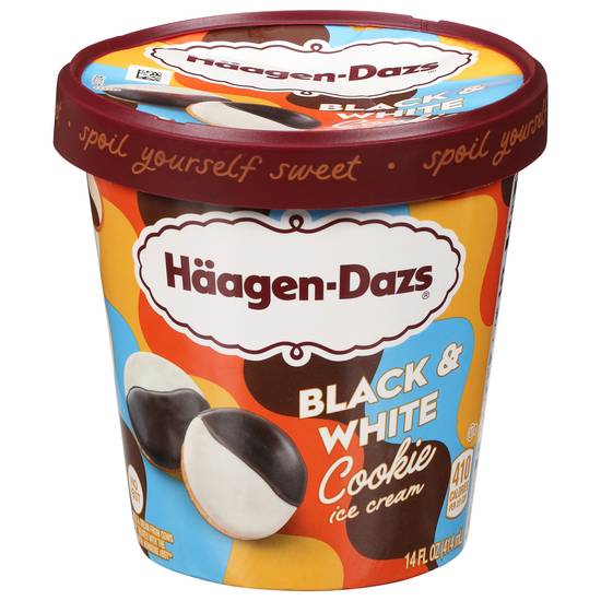 Häagen-Dazs Black and White Cookie Ice Cream
