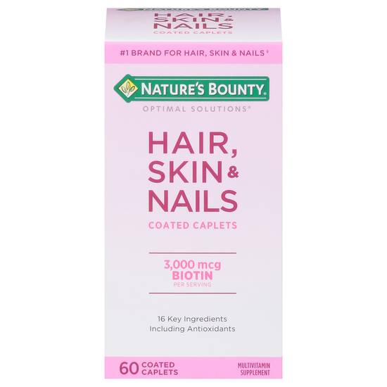 Nature's Bounty Optimal Solutions Hair Skin & Nails