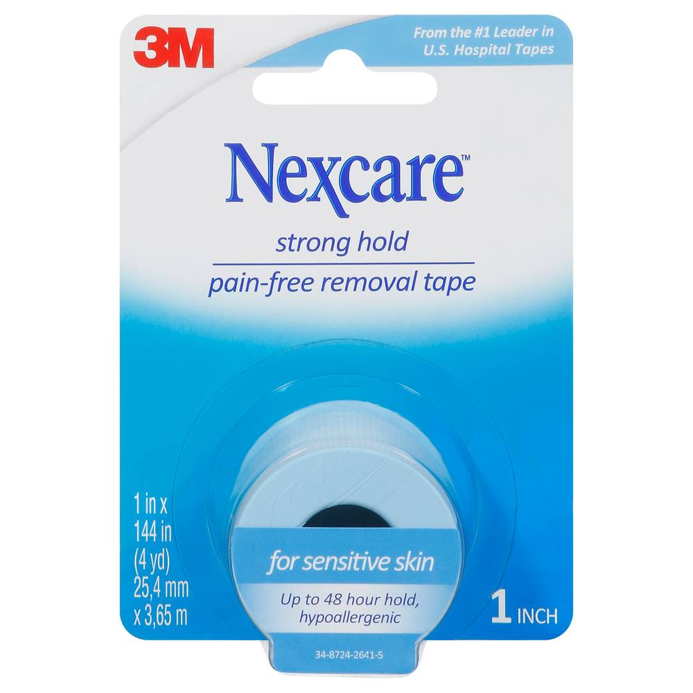 Nexcare Strong Hold Pain Free Removal Tape (25,4 mm x 3,65 m)