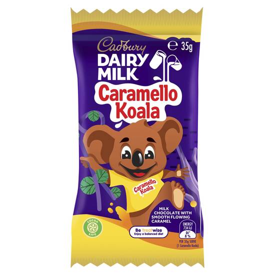 Cadbury Dairy Milk Caramello Koala Chocolate 35 Gram