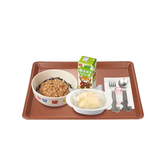 お子様とりそぼろ丼すきすきセット