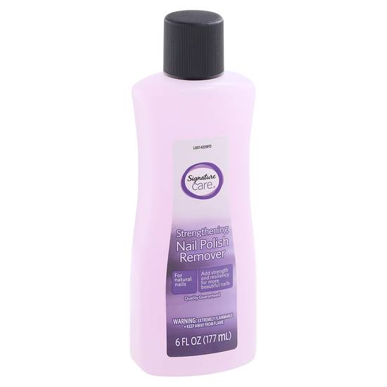 Signature Care Strengthening Nail Polish Remover
