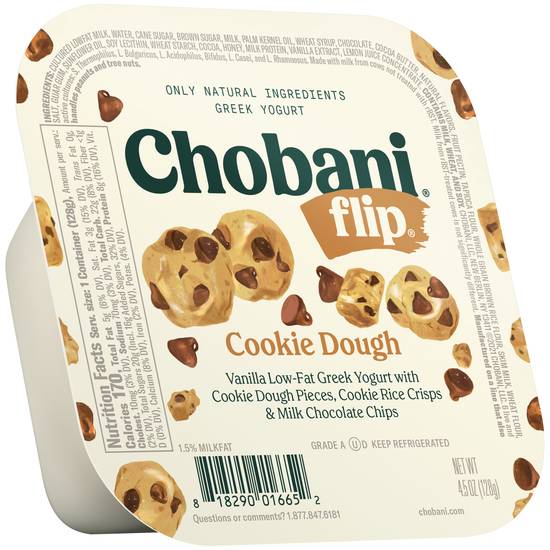 Chobani Flip Greek Cookie Dough Yogurt