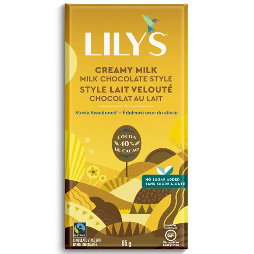 Lily's Creamy Milk Chocolate Style Bar (85 g)