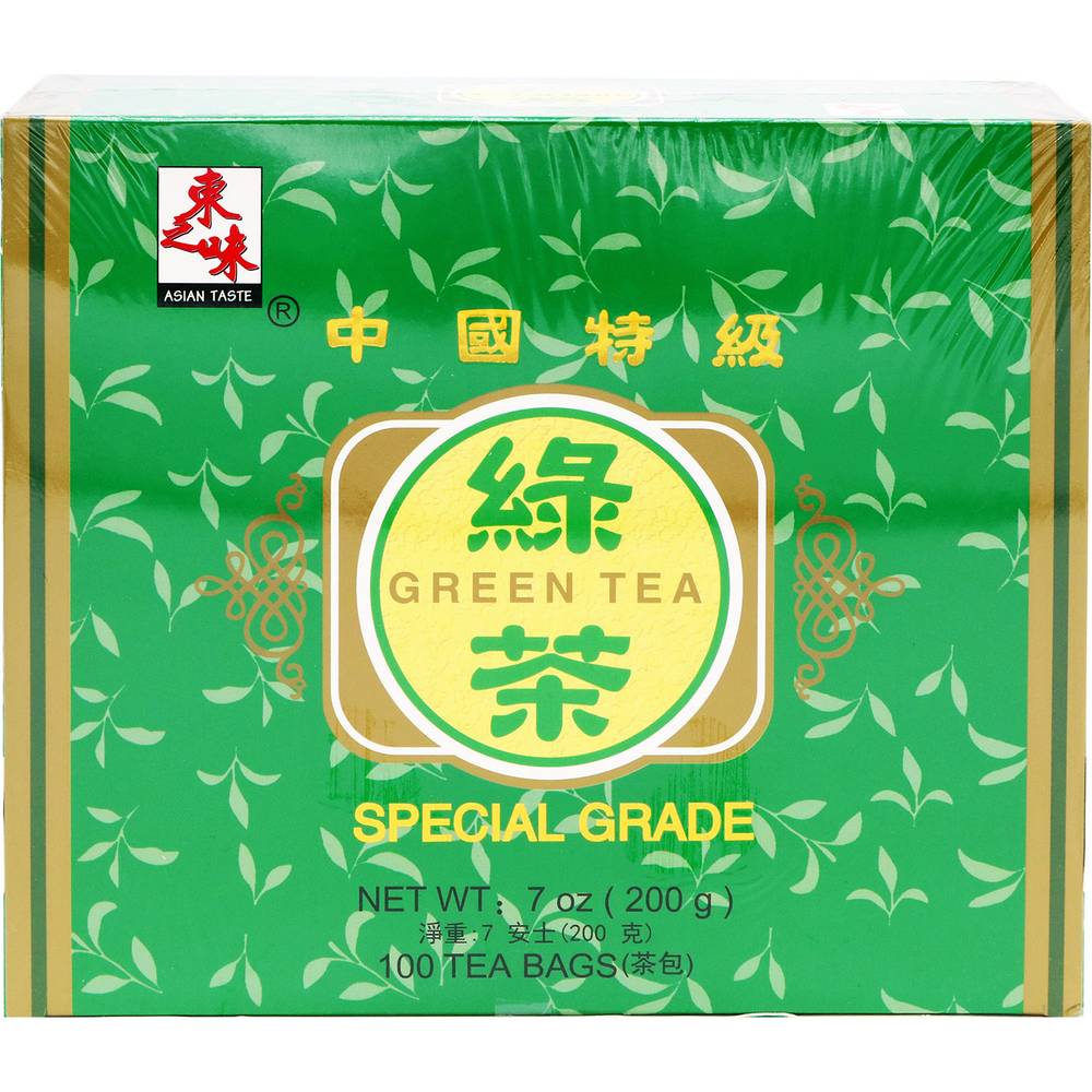Asian Taste Special Grade Green Tea (7 oz, 100 ct) | Postmates