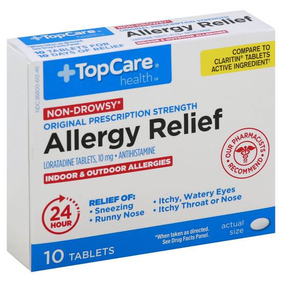 Topcare Non-Drowsy Allergy Relief (10 ct)