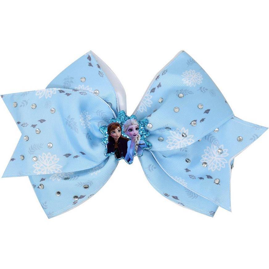 Elsa Anna Charm Fabric Bow - Frozen 2