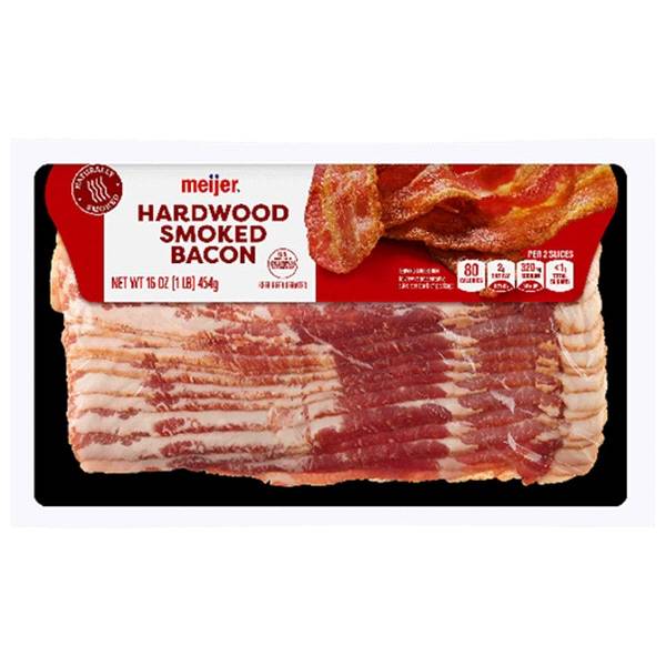 Meijer Hardwood Smoked Bacon (16 oz)