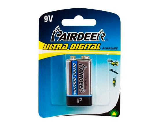 Batería Alkalina 9V Pairdeer 1 Uds