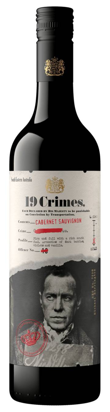19 Crimes Cabernet Sauvignon 750ml
