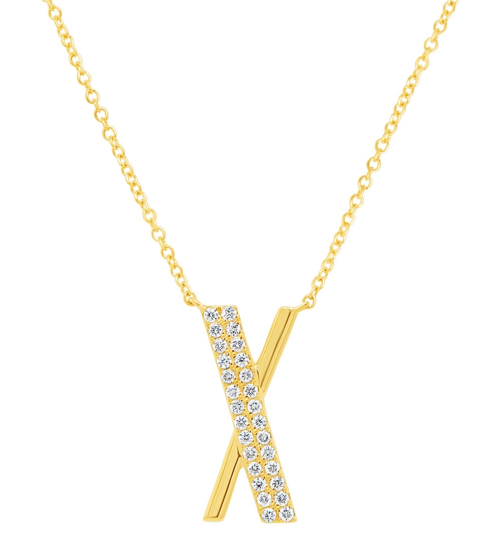 Collier À Diamants Ronds Taille Brillant (0.22 Ct) / Round Brilliant Diamond Necklace (0.22 Ctw)