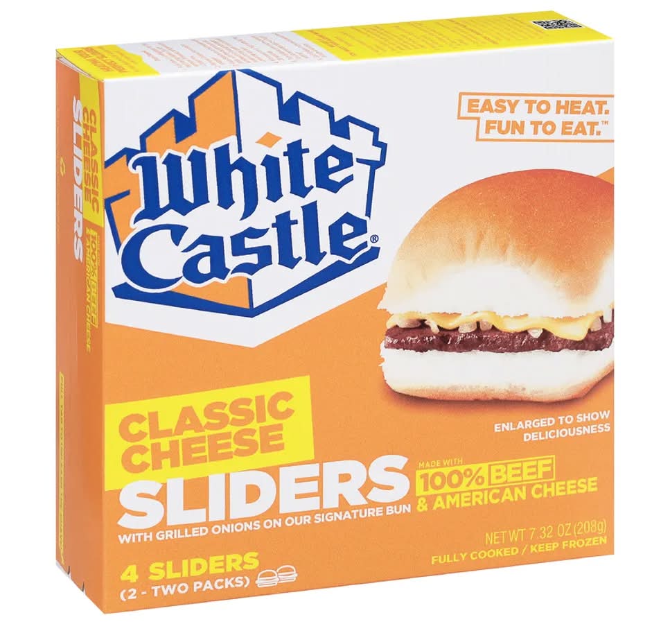 White Castle Classic Cheese Sliders