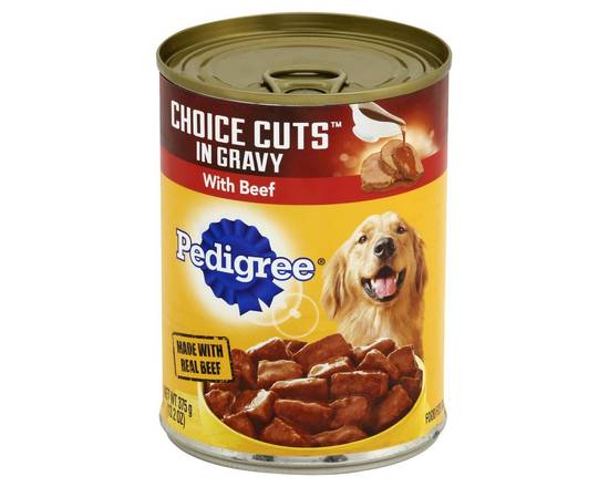 Pedigree · Choice Cuts in Gravy with Beef Dog Food (13.2 oz)