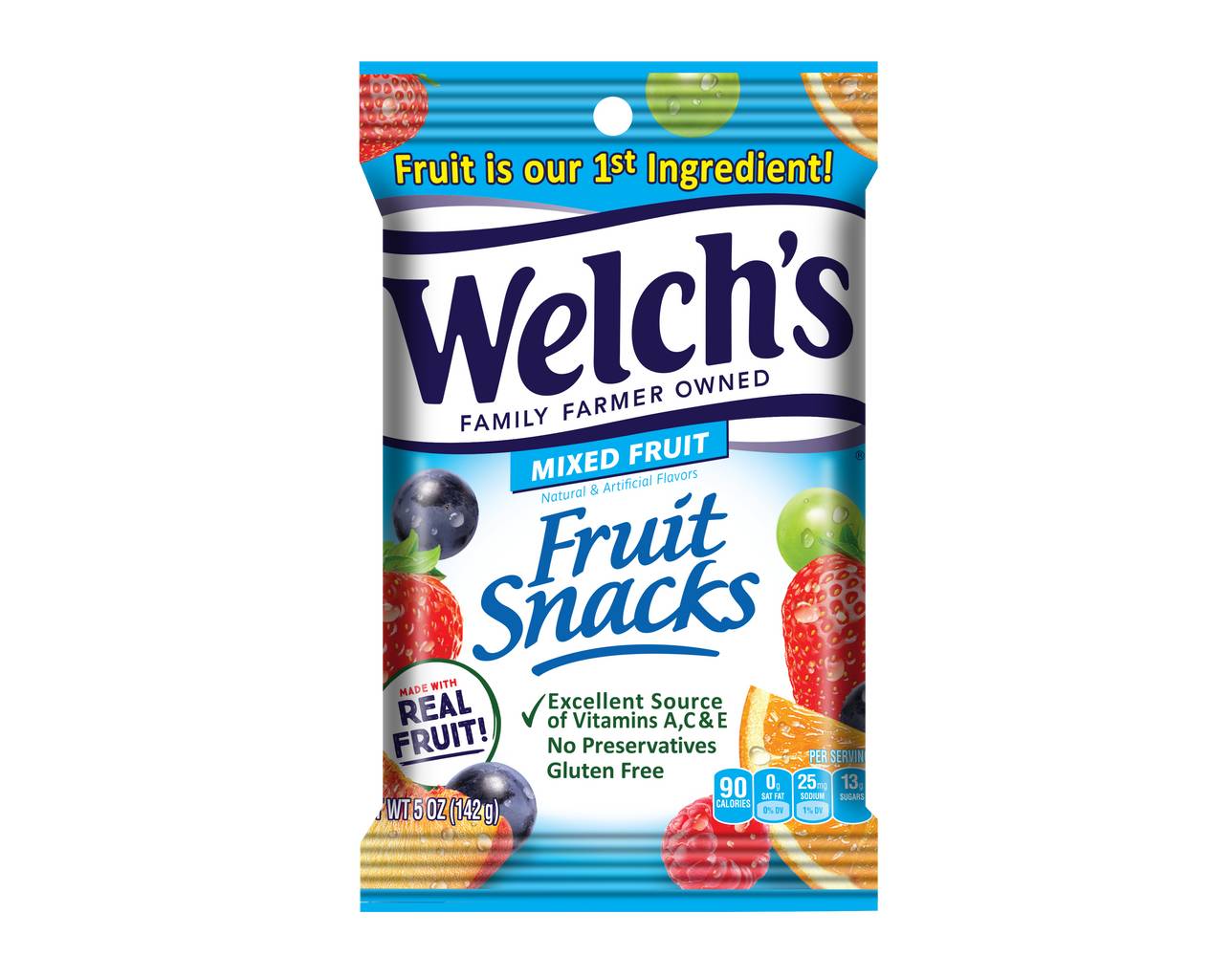 Welch's Mixed Fruit Snack 5 oz