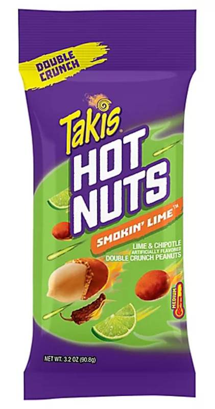 Takis Hot Nuts Lime Chipotle 3.2oz