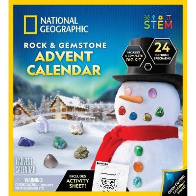 National Geographic Rock & Gemstone Advent Calendar 2024