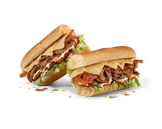 #8 Steak'n Bacon Footlong Sub
