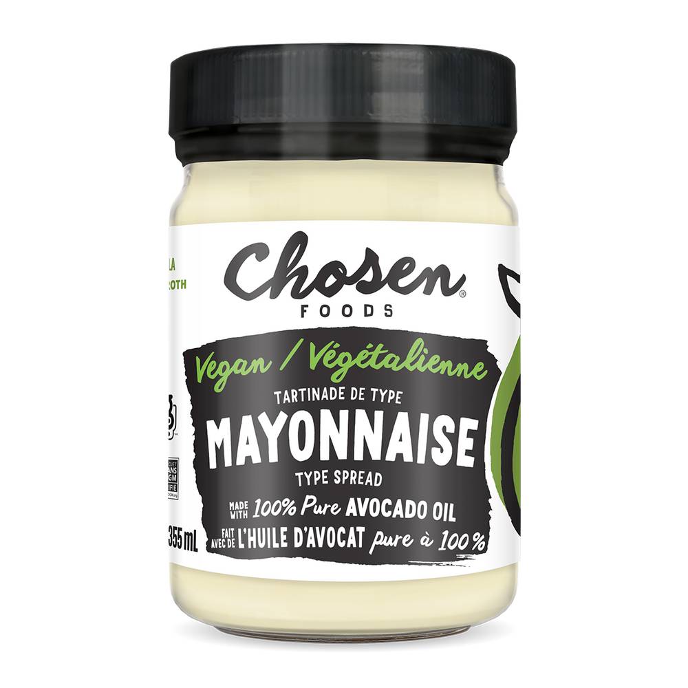 Chosen Foods Vegan Avocado Oil Mayo (355 ml)