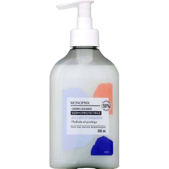 Monoprix Crème Lavante Dermoprotectrice Le Flacon De 300Ml