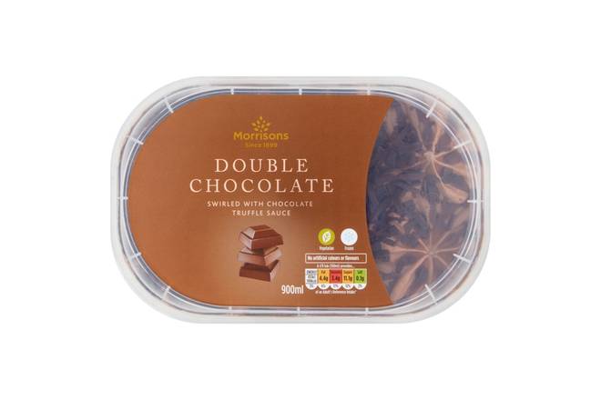 Morrisons Double Chocolate Sundae 900ml