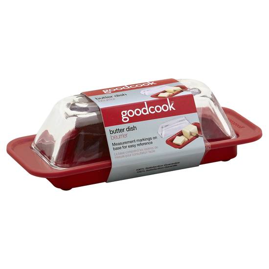 Good Cook Butter Dish (red)