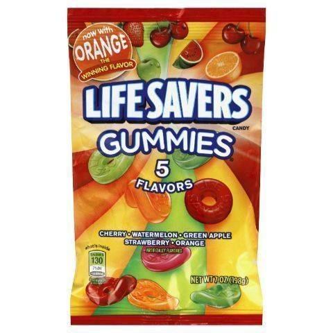 Life Saver Gummies 5 Flavor 7oz