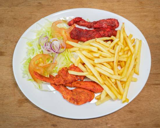 Menu tandoori strips