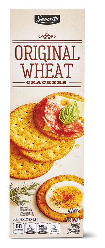 Savoritz Original Wheat Crackers (8 oz)