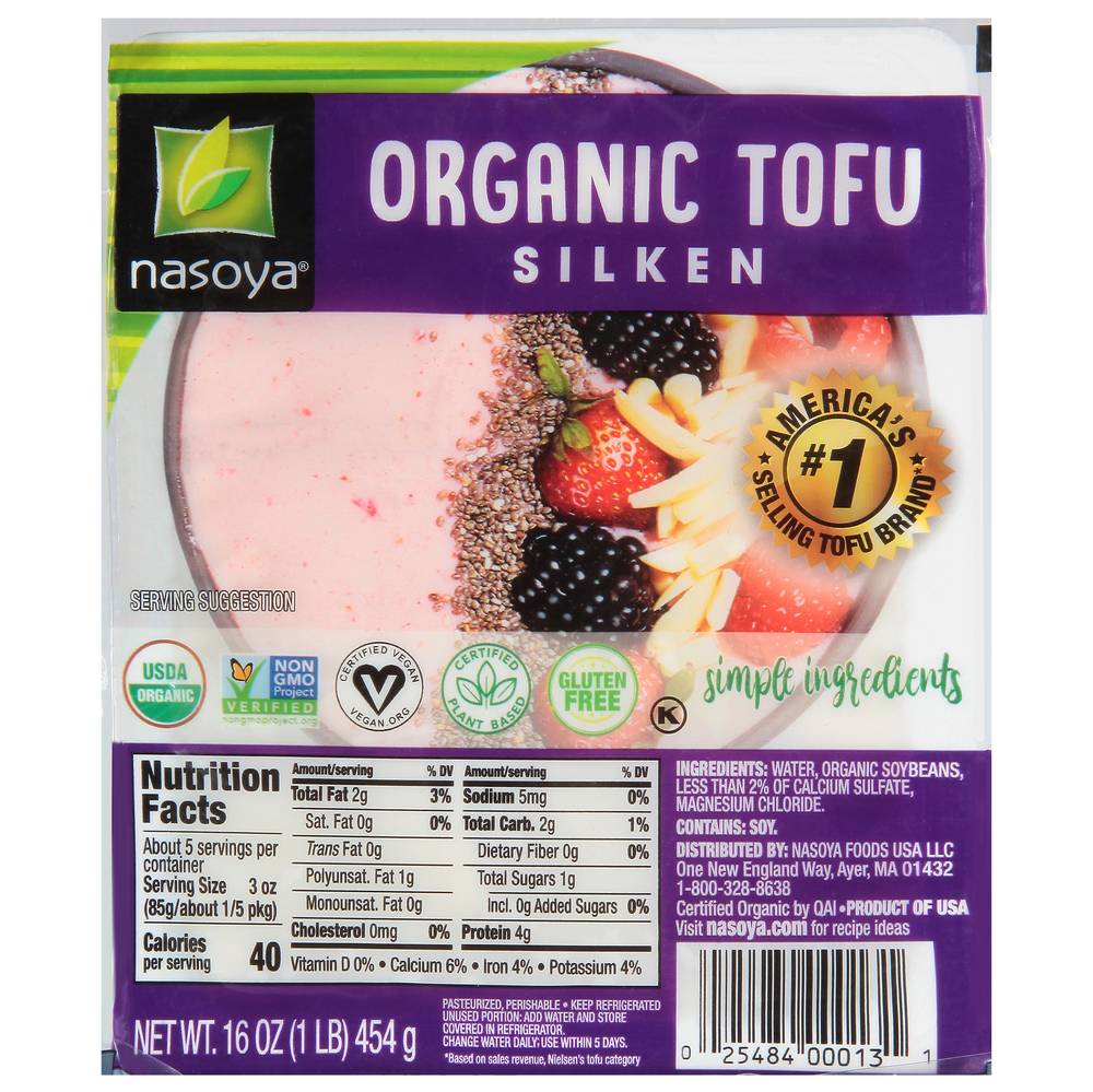 Nasoya Organic Silken Tofu