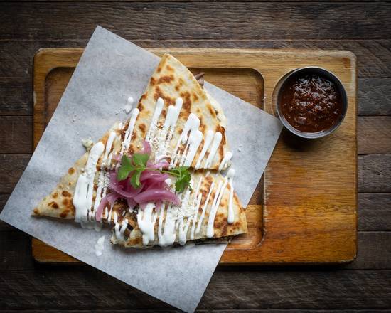 Roasted Wild Mushroom Quesadilla SM