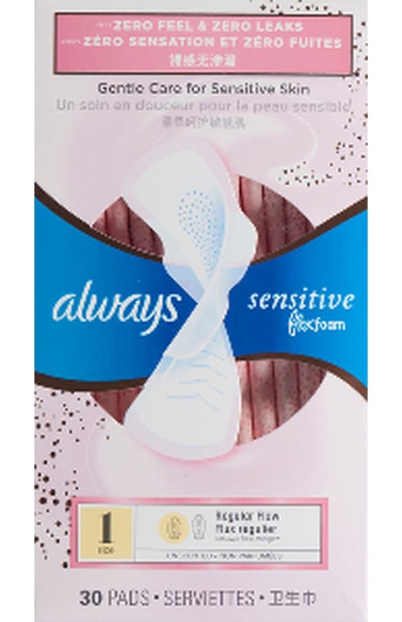 Always Sensitive Flexfoam Pads