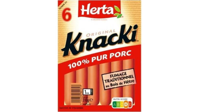 Herta Knacki original 6p La boite de 6p