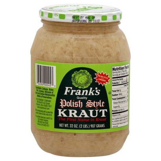 Frank's Kraut Polish Style Sauerkraut