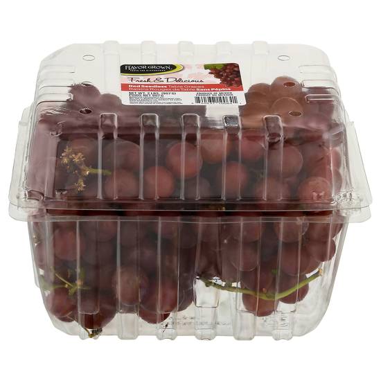 Flavor Grown Fresh & Delicious Table Grapes (2 lb) (red seedless)