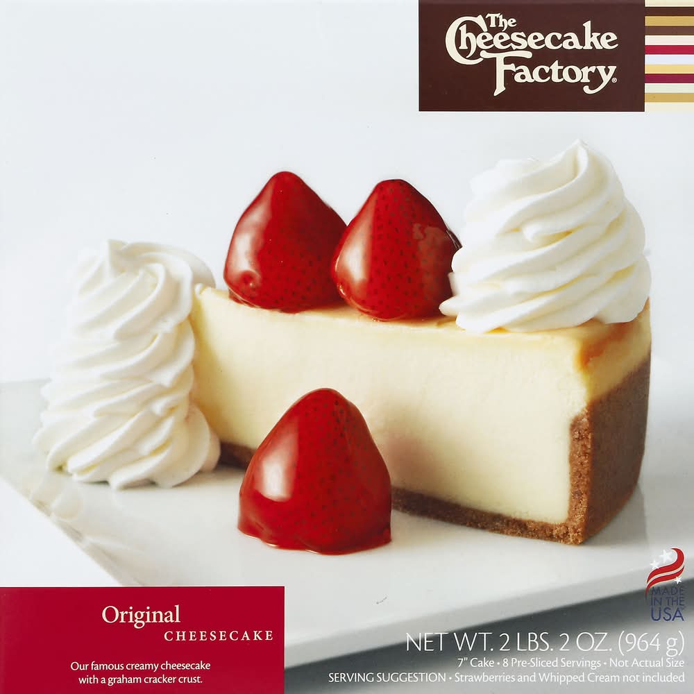 The Cheesecake Factory At Home Original Dessert, 7 in (34 oz)