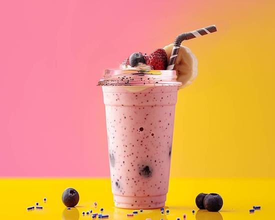 Pink Smoothie 🍓🍌🫐