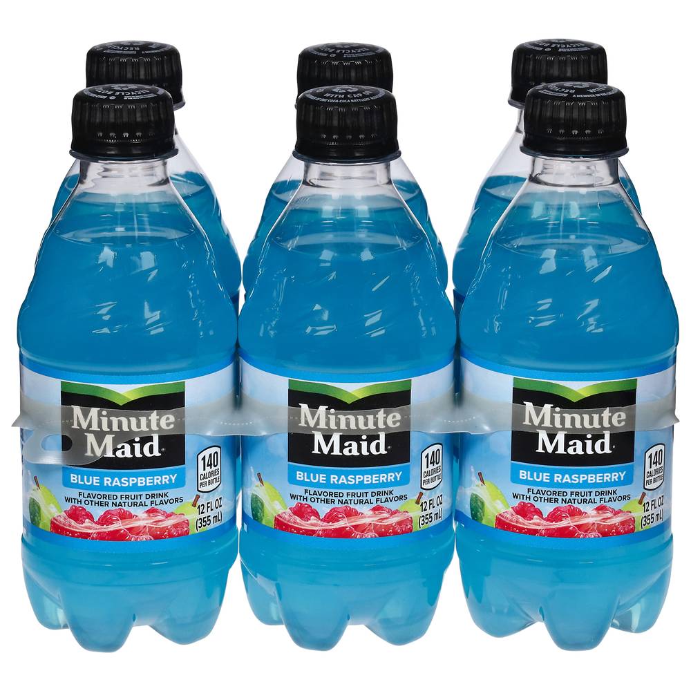 Minute Maid Blue Raspberry Juice (6 x 12 fl oz)