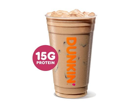 Iced Protein Latte with Sugar Free Vanilla