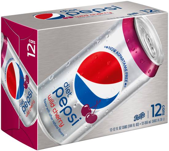 Pepsi Diet Soda (12 pack, 12 fl oz) ( wld cherry)