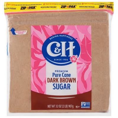 C&H Dark Brown Premium Pure Cane Sugar (32 oz)