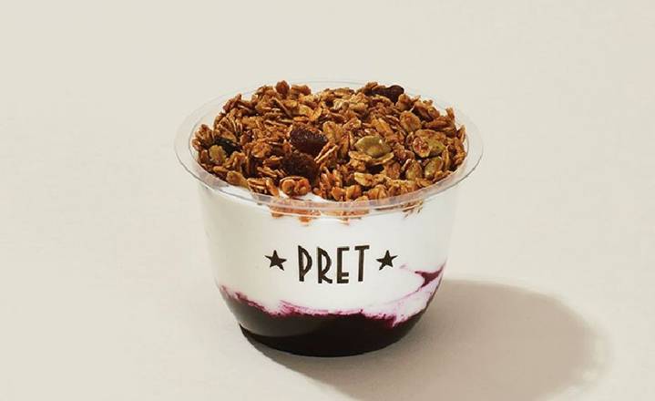 Blueberry & Granola Parfait Yogurt Pot