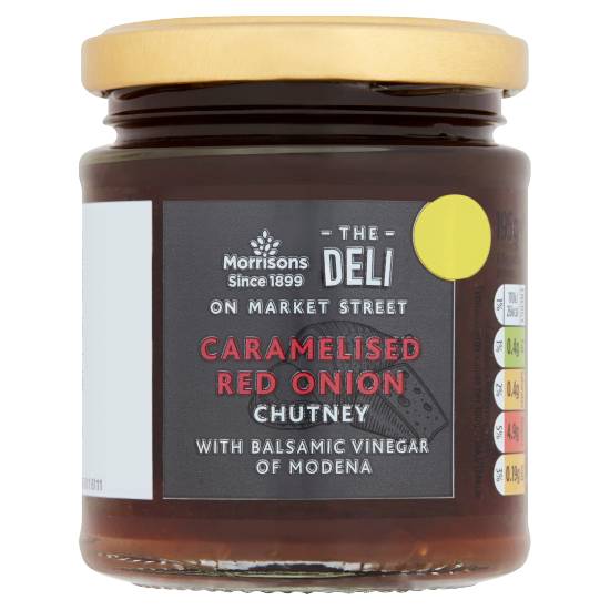 Morrisons the Deli Market Street Caramelised Red Onion Chutney