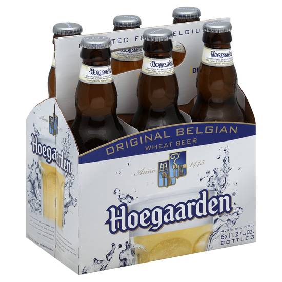 Hoegaarden Original Belgian Wheat Beer (6 ct, 11.2 fl oz)